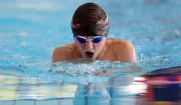 Varadin, 17.07.2015 - Natjecanje u plivanje na Europskim igrama mladih za osobe s invaliditetom. Na slici hrvatski plivaè Dario Buriæ.
foto HINA/ Damir SENÈAR /ds